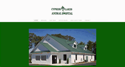 Desktop Screenshot of cypresslakesanimalhospital.com